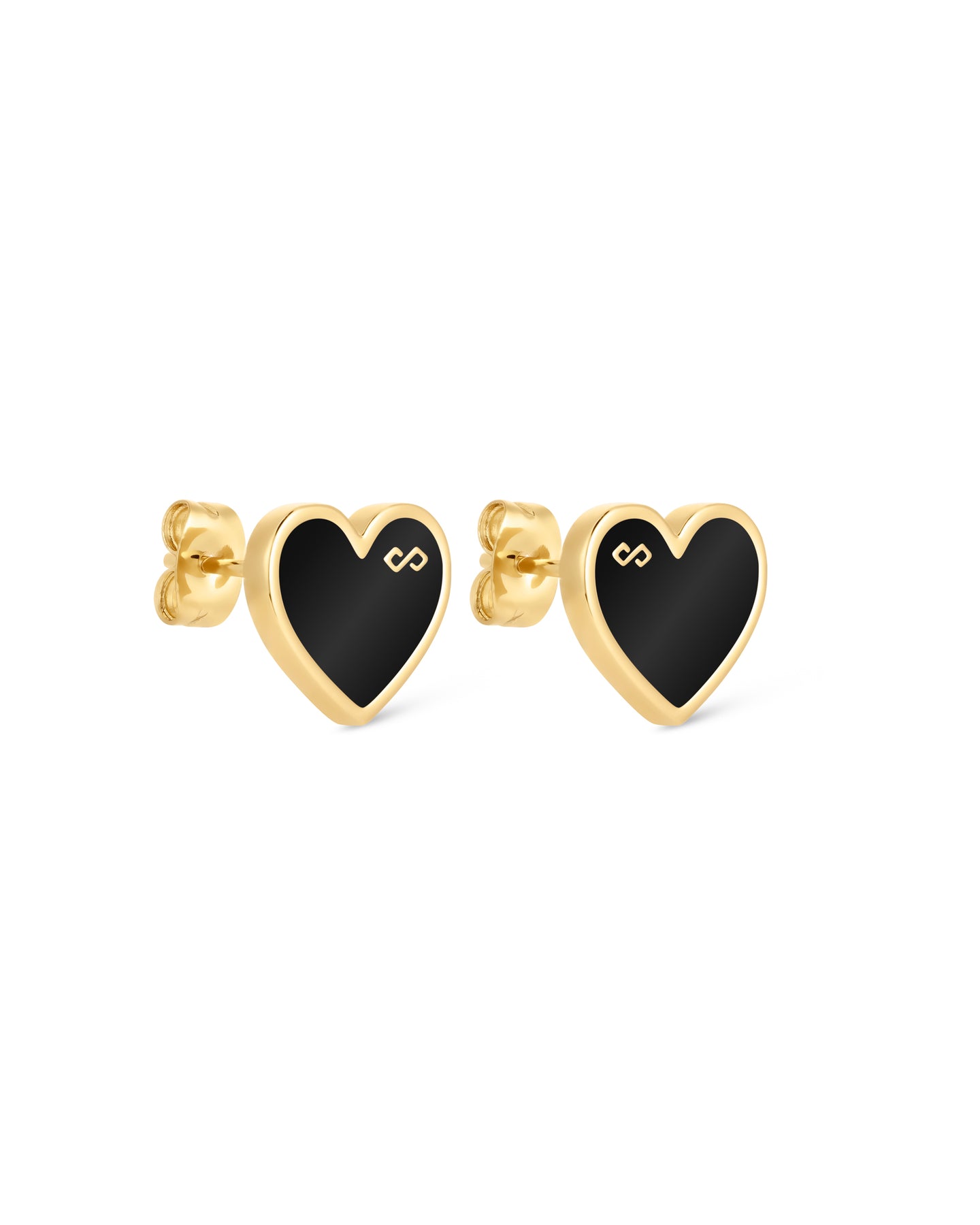 Love Me Earrings - Black